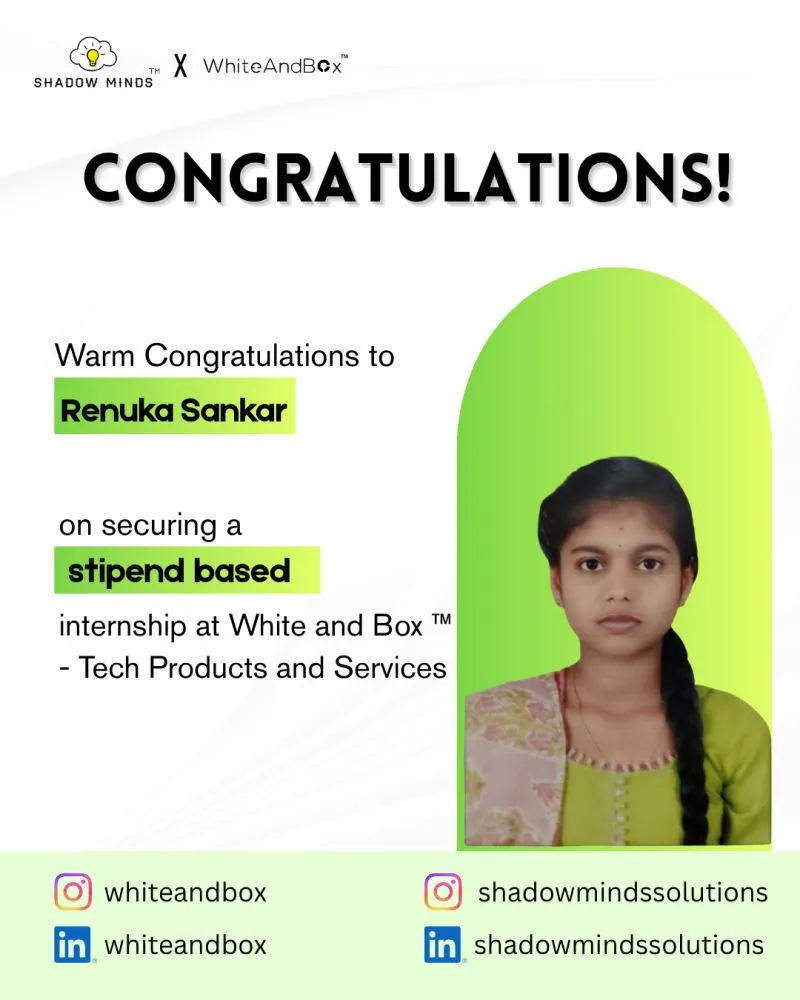 Renuka Sankar placed